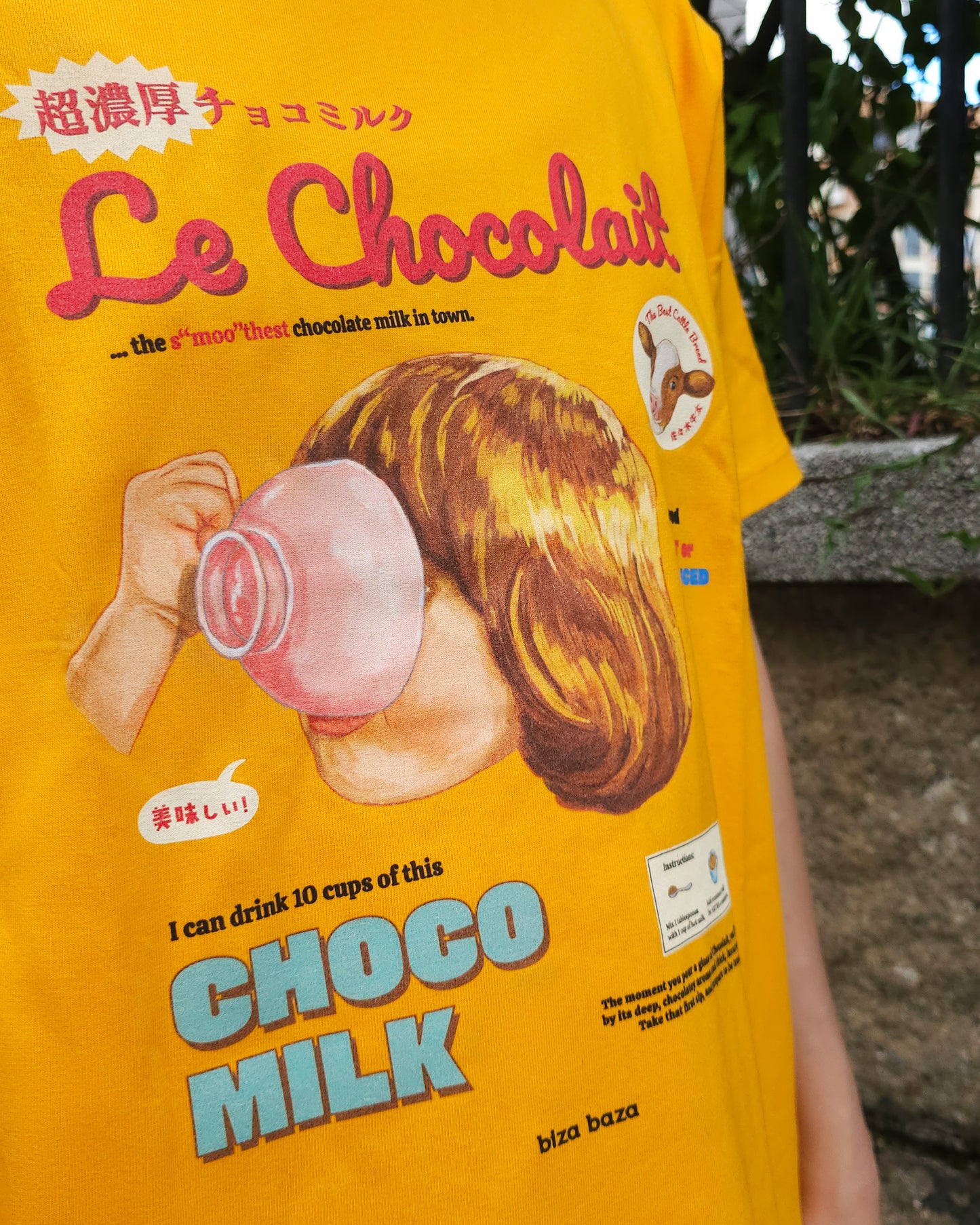 Retro Ad T-shirt Chocolait Sweetheart