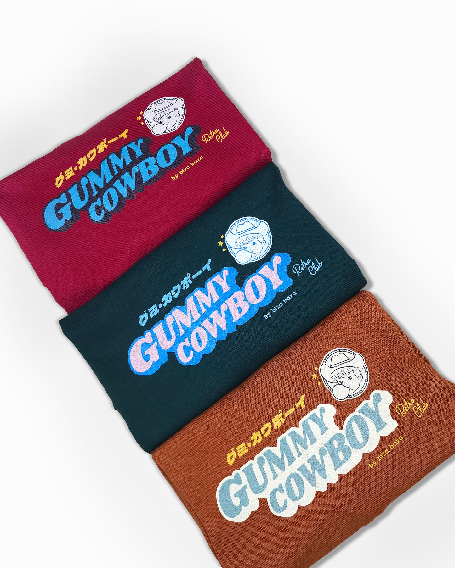 Gummy Cowboy Retro T-shirt