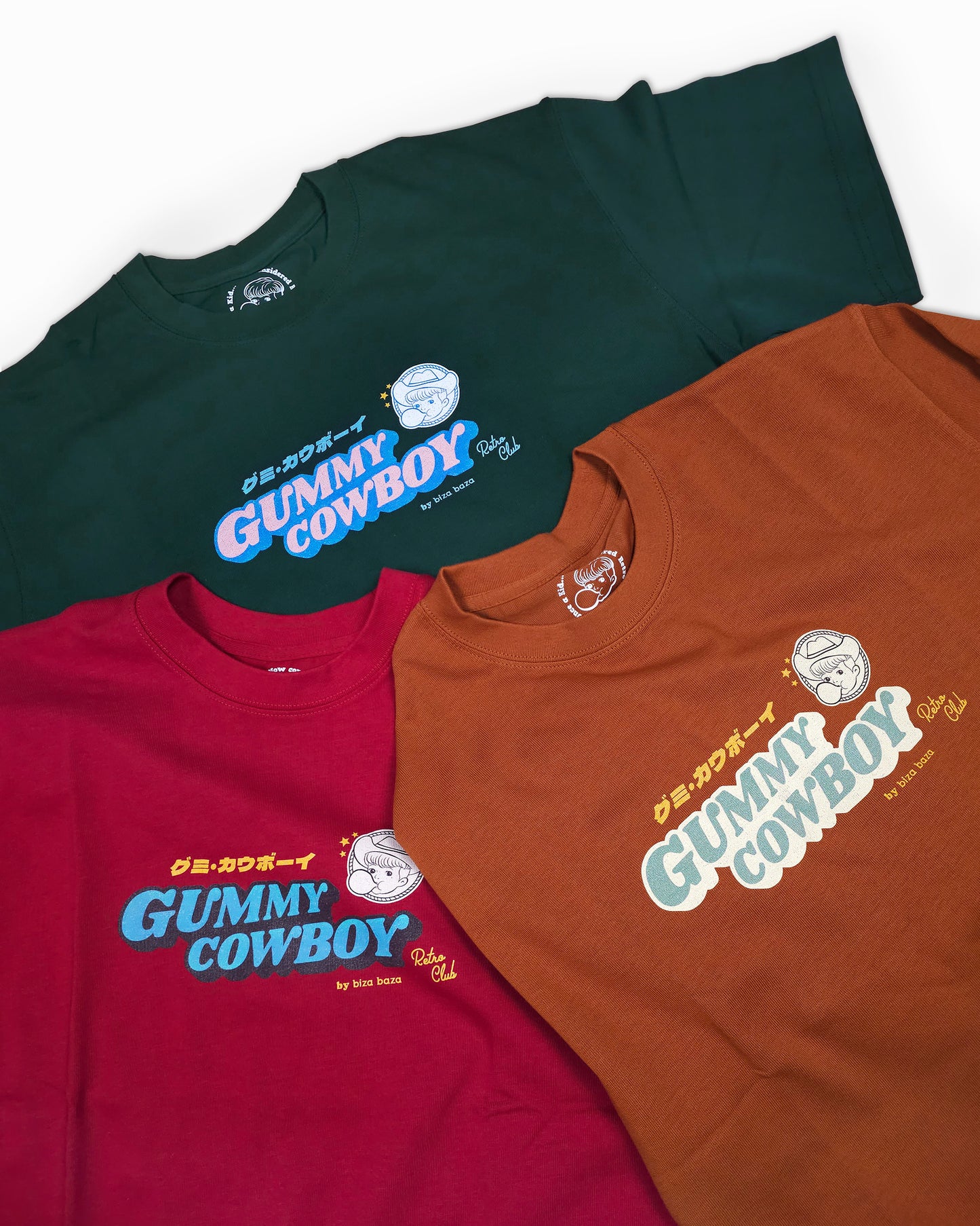 Gummy Cowboy Retro T-shirt