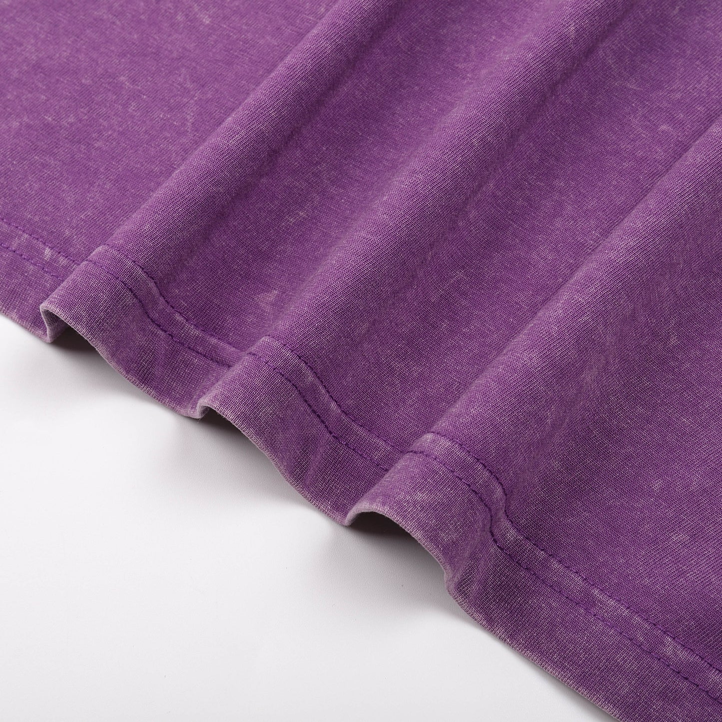 Rubber Duck Fantasia: The Great Wave off Kanagawa Washed T shirt - Purple
