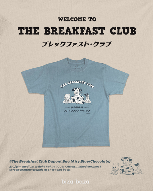 The Breakfast Club T-shirt Series - Airy Blue