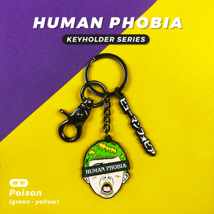 Human Phobia Keychain Series - Poison