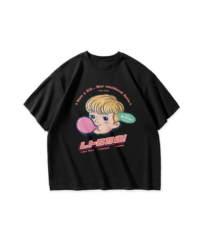 [Oversized] 10oz Gummy Boy Retro Banzai 10oz T-shirt Series