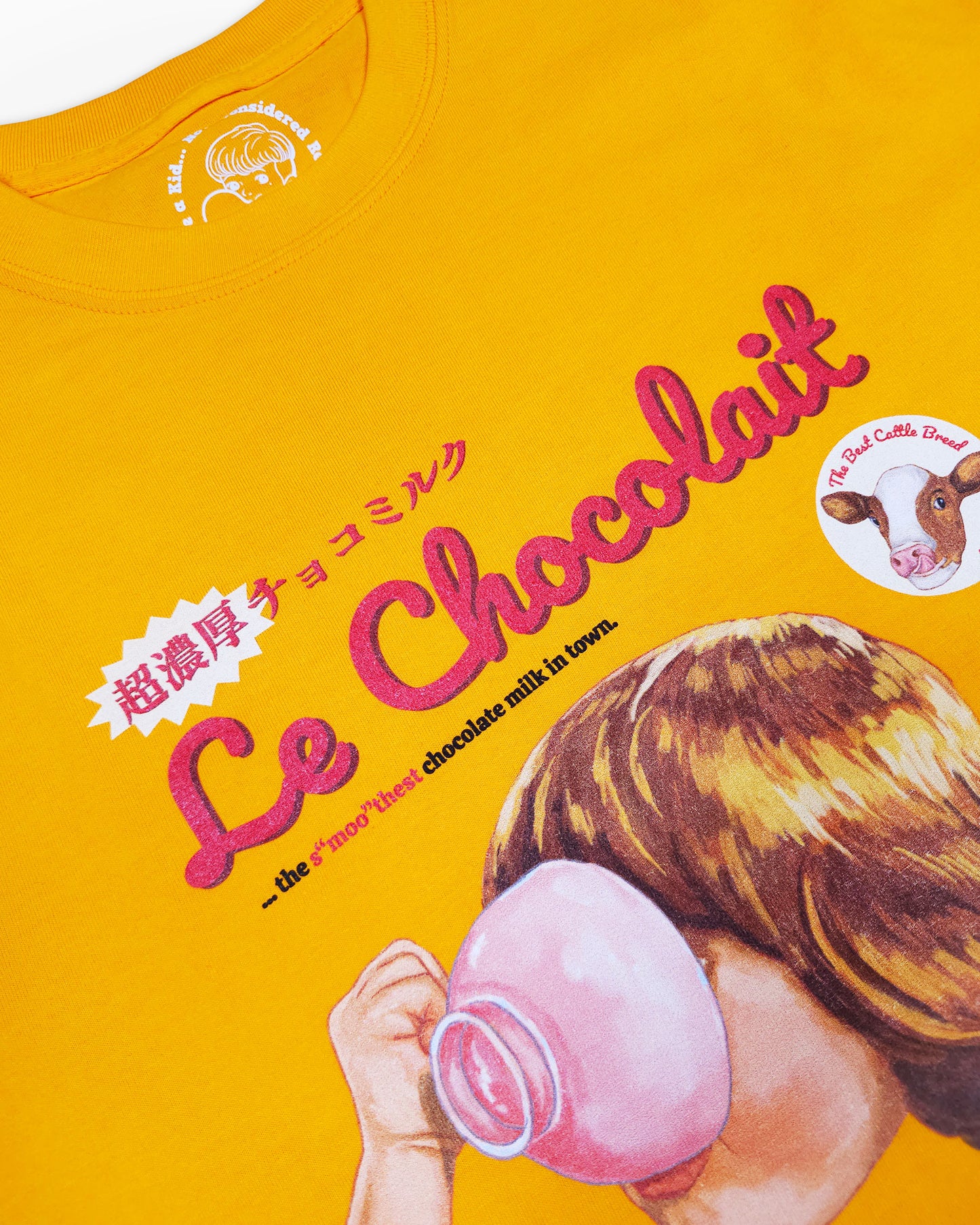 Retro Ad T-shirt Chocolait Sweetheart