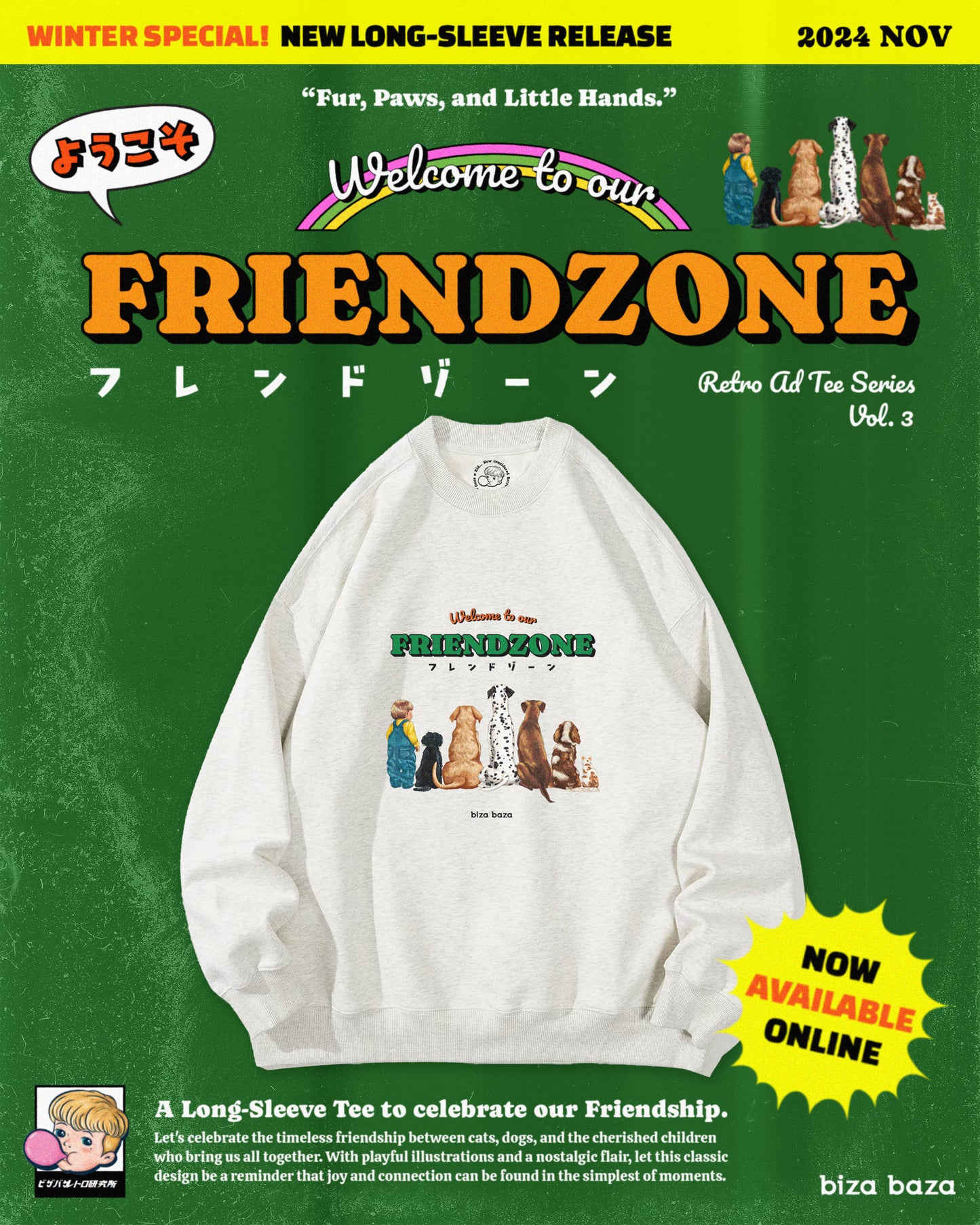 Friendzone Long-Sleeved Shirt